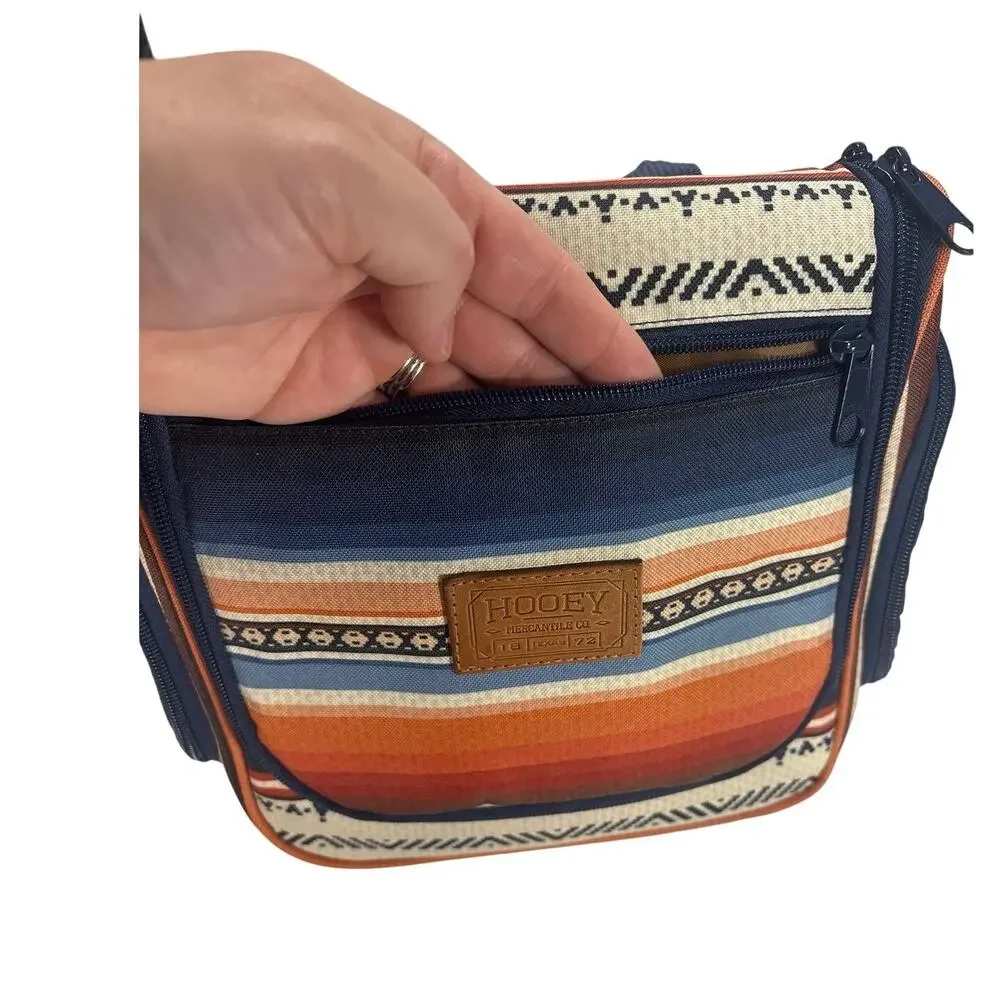 Hooey Men's Navy Serape Cowboy Kit Hanging Toiletry Bag